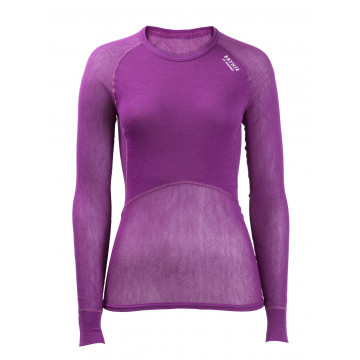 Tričko BRYNJE Wool Thermo Light Lady Shirt violet