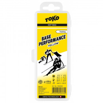Vosk TOKO Base Performance 120g yellow 5502035