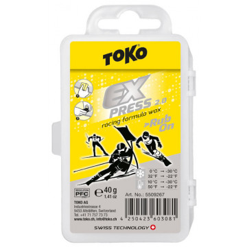 Vosk TOKO Expr Rac Rub-On 40g White 5509267