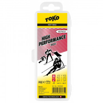 Vosk TOKO High Perfor 120g red 5503026-55020225