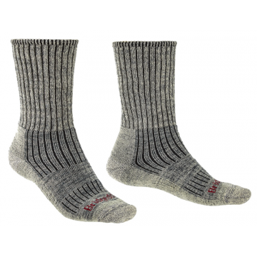 Ponožky BRIDGEDALE Hike MW MC Boot stone-grey