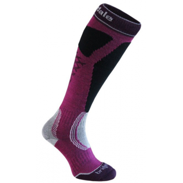 Ponožky BRIDGEDALE Ski Easy On ( 046 purple-black) Dámske