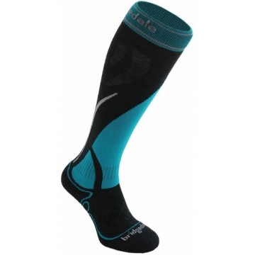 Ponožky BRIDGEDALE Ski MidWeight (grey-blue 004) Dámska
