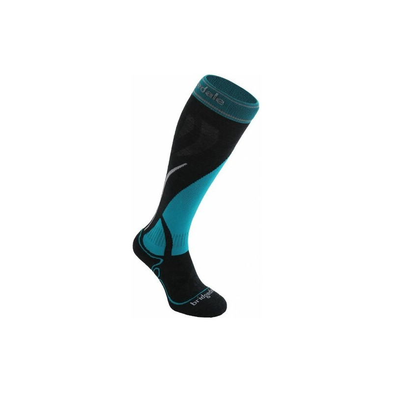 Ponožky BRIDGEDALE Ski MidWeight (grey-blue 004) Dámska