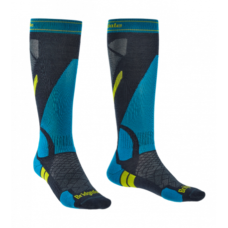 Ponožky BRIDGEDALE Ski Light Weight (grey-blue 136)